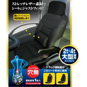 日本ボデーパーツ工業 ●SC-471● ストレッチレザー汎用シートカバー シ−トベルト穴無 SC471 7728471 JAN4909002284714｜gyouhan-shop