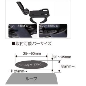 INNO BRP16 カーメイト イノー メモリークランプセット 4個1セット ルーフボックスをベー...