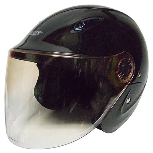 石野商会●MAX-207B BK セミジェット●ＢＫＳＧ規格取得で安心安全なバイク用ヘルメット 安全...