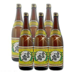 ≪P箱配送≫白玉の露 1800ml 25度 ６本セット【送料無料】≪包装のし不可≫【白玉醸造】【常温便限定】｜ビッグリカーズヤフー店