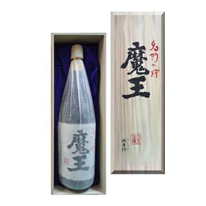 〔専用桐箱入り紫色帯〕　魔王　25度　1800ml【□】【常温便】｜gyoumu-net-osake