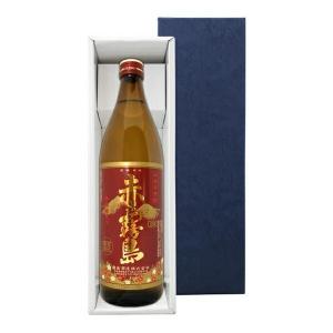 〔ギフト箱L付〕赤霧島 25度 900ml（かぶせ蓋タイプ）【□】【常温便】｜gyoumu-net-osake