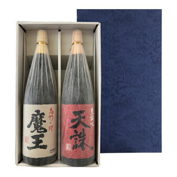 【送料無料】魔王・天誅セット（1800ml×2）〔ギフト箱E付〕【白玉醸造】【□】【常温便限定】