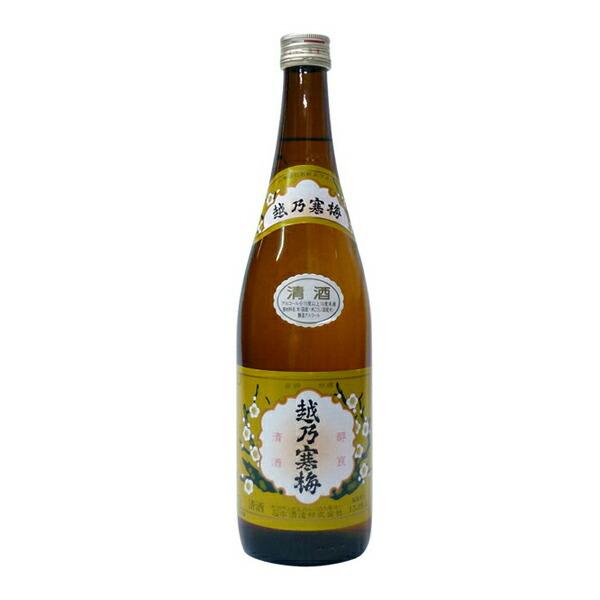 【2025年製】越乃寒梅 白ラベル （普通酒）720ml 【石本酒造】【冷1】