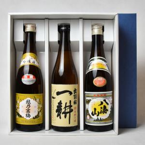越乃寒梅〔別撰〕・ 出羽桜一耕〔特別純米酒〕・八海山〔普通酒〕(720ml×3)〔ギフト箱M付〕【□】【冷1】