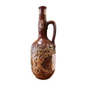 ルカツィテリ〔クヴェヴリ〕陶器ボトル　750ml（白）ジョージアワイン（グルジアワイン）≪包装のし不可≫｜gyoumu-net-osake