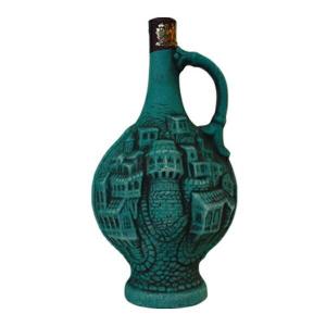 カクウリ陶器ボトル（白）750ml　〜Kakhuri〜ジョージアワイン（グルジアワイン）≪包装のし不可≫｜gyoumu-net-osake