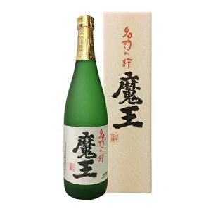 ［専用紙箱入り］魔王 25度 720ml　芋焼酎（筒型紙箱）【□】〔化粧箱付〕【常温便】｜gyoumu-net-osake