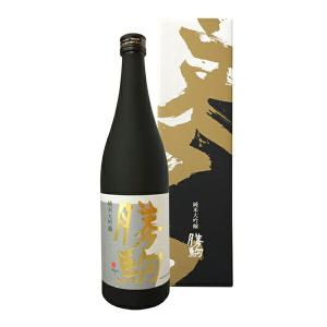 【製造25年9月以降】勝駒　純米大吟醸　720ml〔化粧箱付〕【清都酒造場】【□】【冷1】