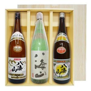 【送料無料】八海山〔特別本醸造〕〔純米大吟醸〕〔普通酒〕（1800ml×3）〔ギフト箱V付〕八海山３本セット【□】【常温便限定】｜gyoumu-net-osake