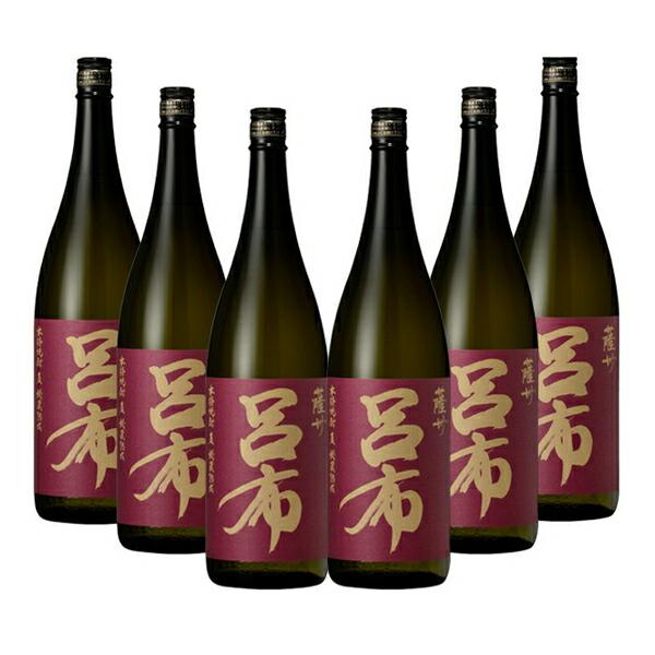麦焼酎　呂布　1800ml　６本セット【送料無料】≪包装のし不可≫【濱田酒造】（りょふ）【常温便限定...
