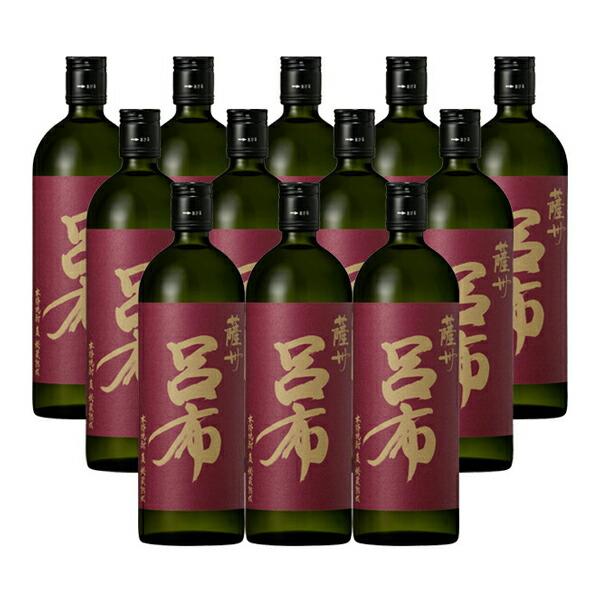 麦焼酎　呂布　720ml瓶 12本セット　【送料無料】≪包装のし不可≫【濱田酒造】【常温便限定】