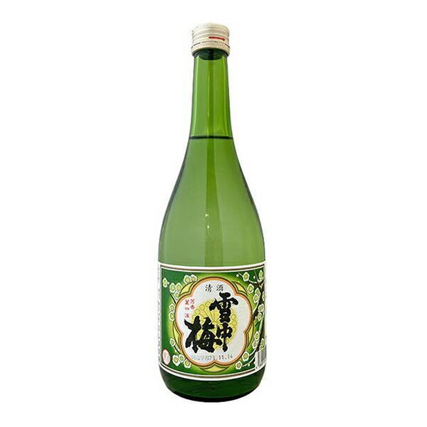 雪中梅　普通酒　720ml【丸山酒造場】【冷1】
