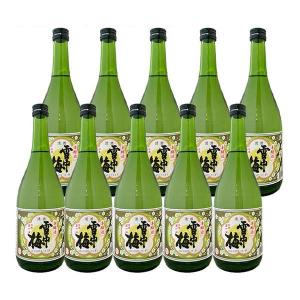 雪中梅　本醸造　720ml 10本セット【送料無料】≪包装のし不可≫【丸山酒造／新潟県】【常温便限定】｜gyoumu-net-osake