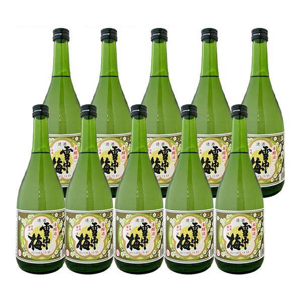 雪中梅　本醸造　720ml 10本セット【送料無料】≪包装のし不可≫【丸山酒造／新潟県】【常温便限定...