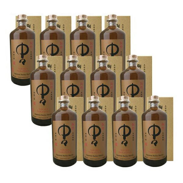 【送料無料】麦焼酎　陶酔中々 35度 700ml　12本セット〔化粧箱付〕≪包装のし不可≫【黒木本店...