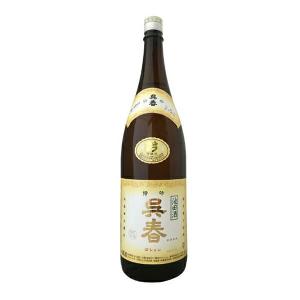【製造2025年4月】呉春　特吟【特別吟醸酒】1800ml【冷1】【包装はギフト箱要選択】｜gyoumu-net-osake