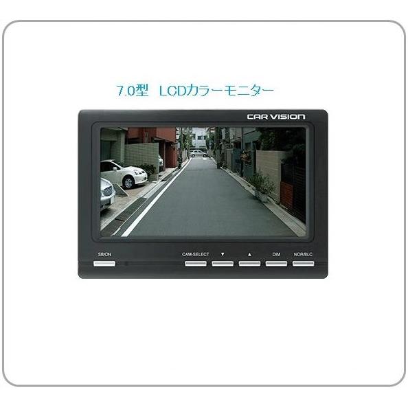 新型 CM7520R 後継機 CM7522R 7.0型LCDカラーモニター 三菱 菱和 コシダテック...