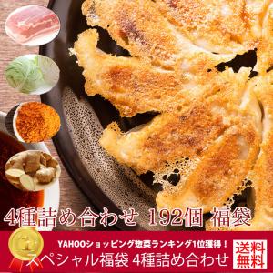 餃子 福袋 4種 詰め合わせ 192個 中華 お取り寄せグルメ