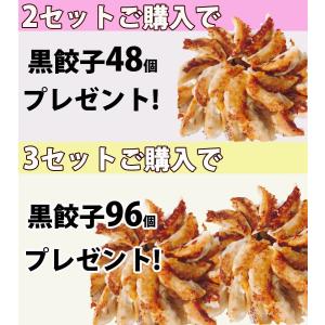 餃子 ぎょうざ 冷凍餃子 黒餃子96個 惣菜 ...の詳細画像2