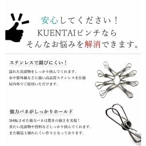 洗濯バサミ ステンレス 20個セット 5.5c...の詳細画像3