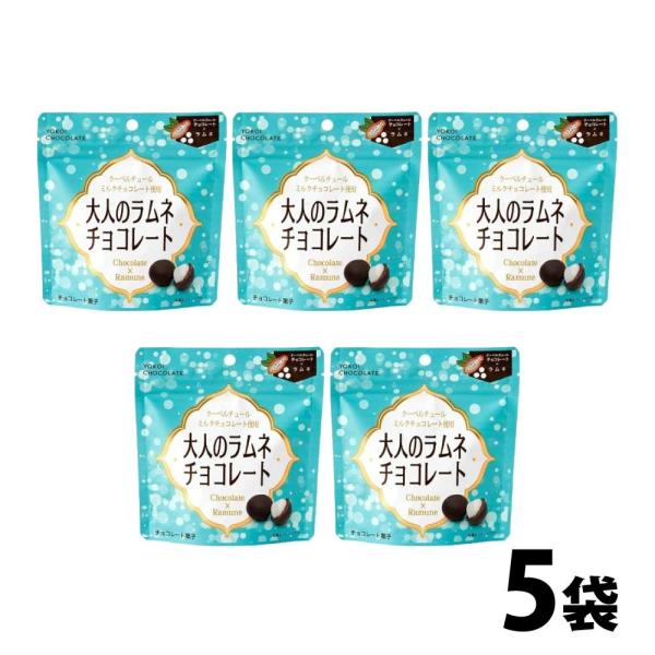 大人のラムネチョコレート 40g×5 クーベルチュール 横井チョコレート チョコ 菓子 お返し ラム...