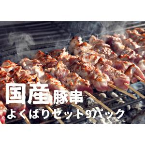 国産豚串のよくばりセット｜gyusuji11