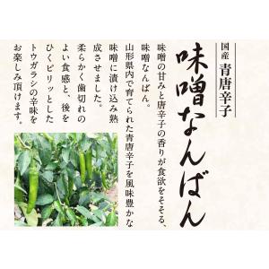 ねぎし 国産味噌なんばん 漬物 青唐辛子 国産...の詳細画像1