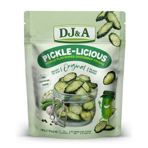DJ&A ピクルス フレーバー キュウリ チップス 200g Pickle-licious
