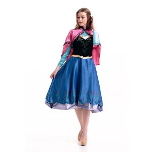 アナ コスプレ衣装 ドレス レディース 仮装 ...の詳細画像3