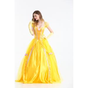美女 ドレス ベル コスプレ 仮装 レディース...の詳細画像3