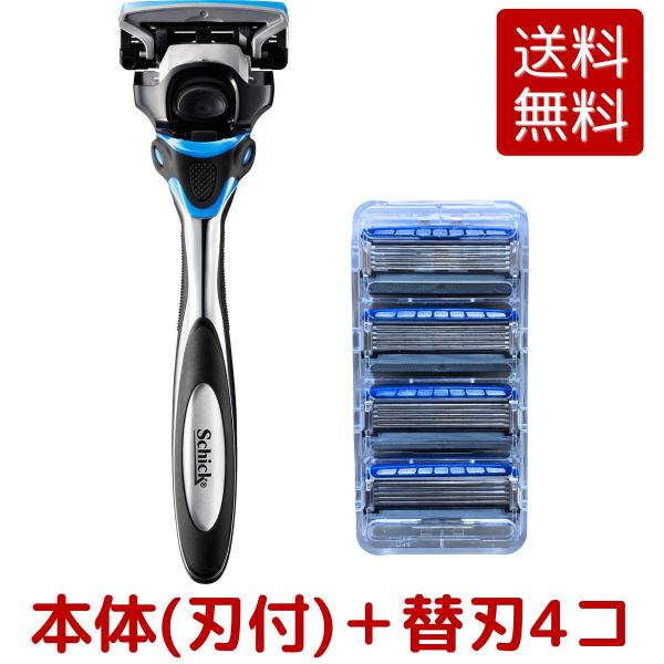 シック Schick ハイドロ5 カスタム ハイドレート クラブパック (ホルダー(刃付き)+替刃4...