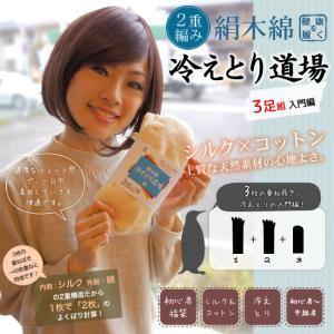 大法紡績 冷えとり靴下 冷えとり道場 入門編 シルク＆コットン