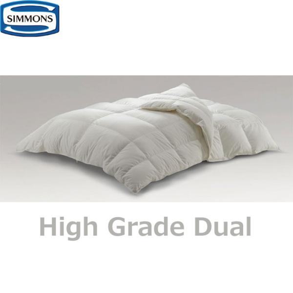 シモンズ 羽毛コンフォーター ハイグレード デュアル シングルサイズ 羽毛布団 LH2501D 15...