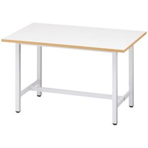 アール・エフ・ヤマカワ　作業台テーブル　ホワイト　幅1200×奥行750×高さ740mm　1台｜LOHACO 大型品グループ
