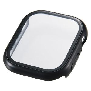 アップルウォッチ 46mm フルカバー 10H メタリック 耐衝撃PCフレーム ブラック AW-25AFCGPBK エレコム 1個（直送品）｜LOHACO 直送品グループ1