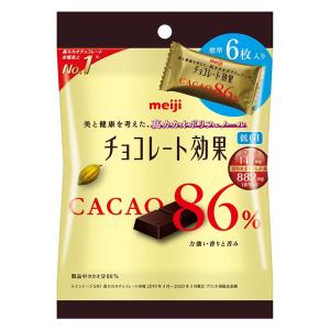 明治 チョコレート効果８６％　６枚　小袋 4902777095417 ３０ｇ×２０個（直送品）｜LOHACO 直送品グループ2