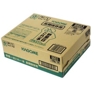 【非常食】 カゴメ 野菜一日これ一本 長期保存用190g×30本 3014　 5年6か月保存　防災備蓄 1箱（30缶入）