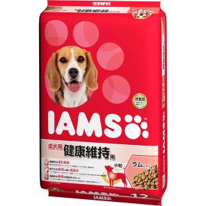 アイムス 成犬用 健康維持 ラム＆ライス 小粒 12kg ドッグフード 犬 ドライ