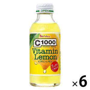 C1000 ビタミンレモン 1セット（1本（140ml）×6） 炭酸飲料 ハウスウェルネスフーズ｜LOHACO by アスクル
