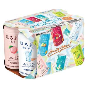 チューハイ 酎ハイ サワー （数量限定） ほろよい 飲み比べアソートセット 350ml 1パック（6本）