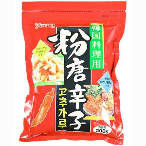粉唐辛子（韓国料理用）　200g ユウキ食品｜LOHACO by アスクル