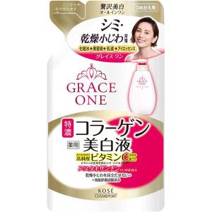 グレイスワン 薬用 美白濃密液（保湿液） 詰替 200ml　しみ 乾燥小じわ エイジングケア　コーセーコスメポート