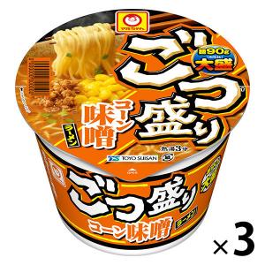 カップ麺 マルちゃん ごつ盛り コーン味噌ラーメン 1セット（3個） 東洋水産 大盛り