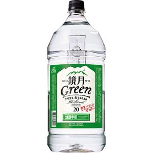 鏡月Ｇｒｅｅｎ２０度４Ｌペット 1本 甲類焼酎　サントリー｜LOHACO by アスクル