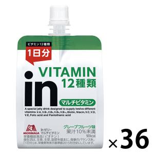 inゼリー（インゼリー）マルチビタミン 36個　森永製菓　栄養補助ゼリー　ゼリー飲料｜LOHACO by ASKUL