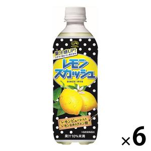 レモンボトル 2本 不二家 レモンスカッシュ 500mlペットボトル×24本入｜ 送料別
