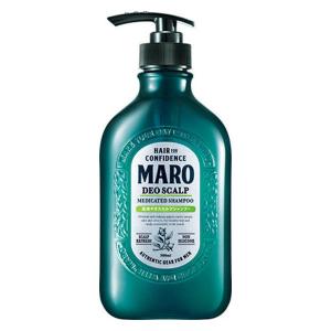MARO（マーロ）薬用 デオスカルプシャンプー ポンプ 本体 480ml（医薬部外品）