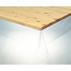 明和グラビア 3点機能付 透明ビニールテーブルクロス 120cm×200cm KMGK-1820 1枚の商品画像