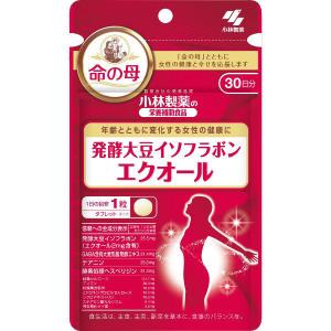 LOHACO - 発酵大豆イソフラボン エクオール 約30日分(30粒入り) 加齢